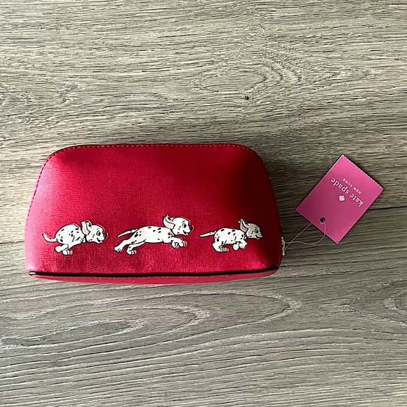 NWT Kate Spade x Disney Cruella De Vil Crossbody and Cosmetic Bag. NWOT Wallet. - Picture 10 of 12